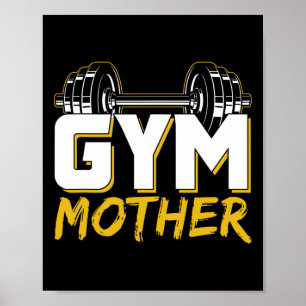 Póster Formación de la Madre del Gimnasio Halterofilia Fi
