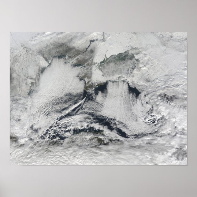 Póster Formación de nubes sobre el Mar Negro (Frente)