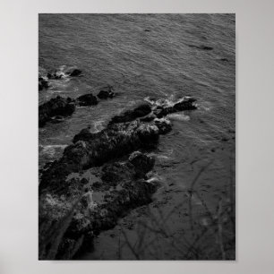Póster Formación de roca costera - Fotografía paisajístic