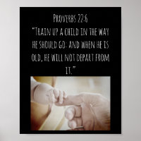 Formación De Un Poster De Citas De Biblia Infantil