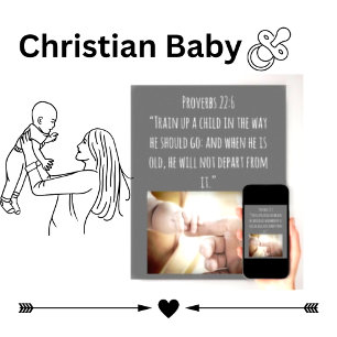 Póster Formación De Una Cita De Biblia Infantil
