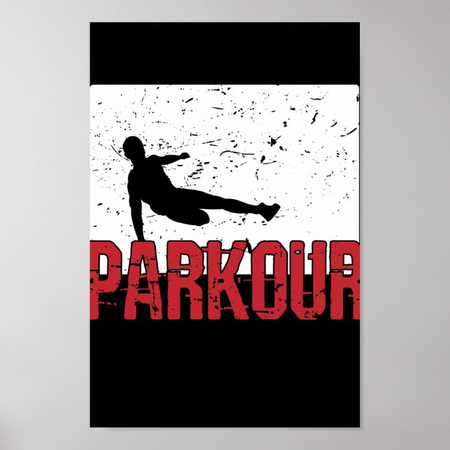 Póster Formación en Parkour (Frente)