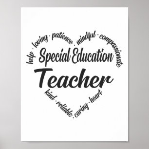 Póster Formación especial Formación de profesores en la n