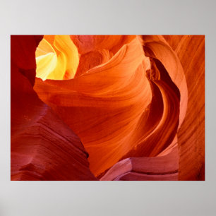 Póster Formaciones de arenisca Paria Canyon Arizona