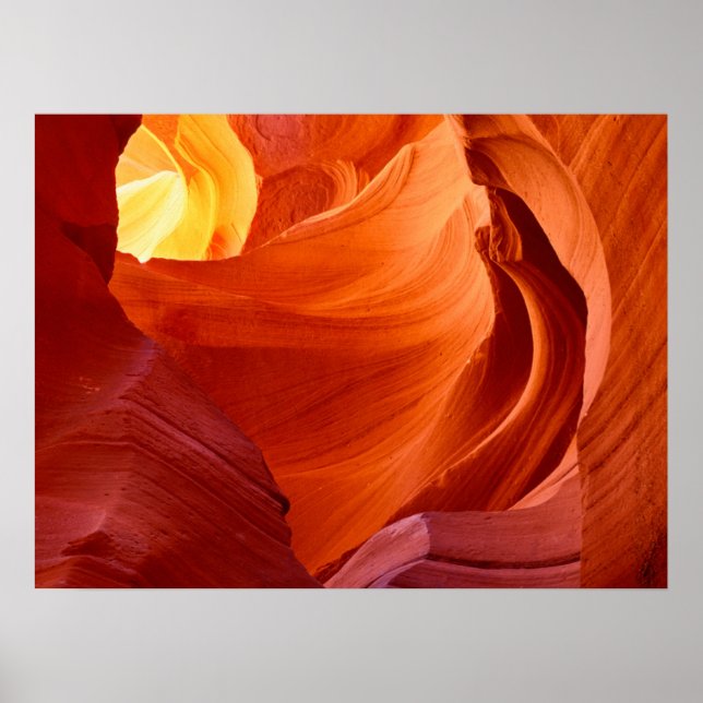 Póster Formaciones de arenisca Paria Canyon Arizona (Frente)