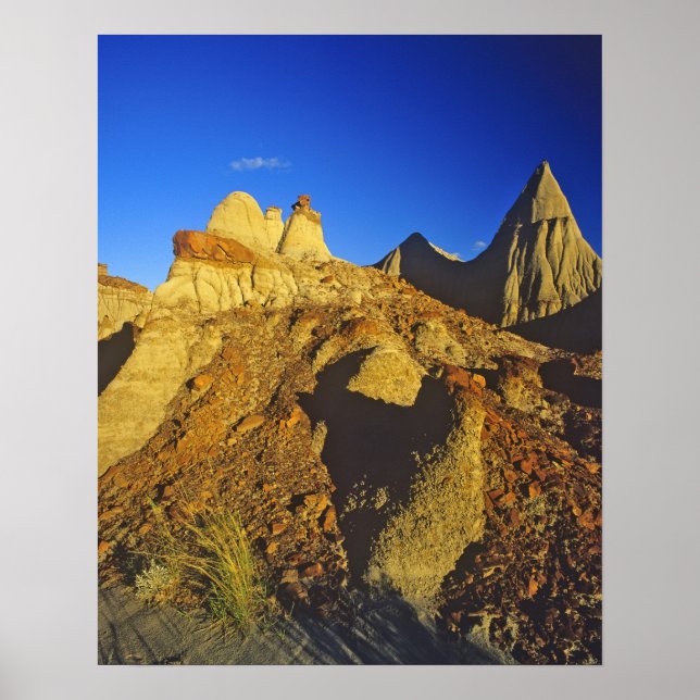Póster formaciones de Badlands en el Parque Provincial Di (Frente)