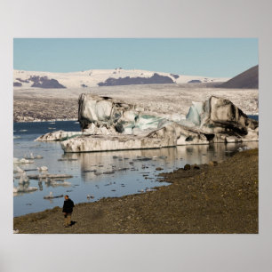 Póster Formaciones de iceberg