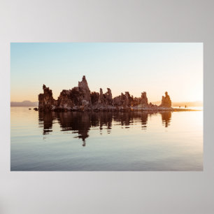 PÓSTER FORMACIONES DE TUFA EN EL LAGO DE MONO.