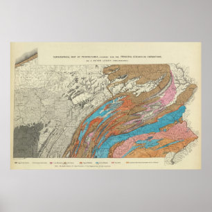 Póster Formaciones geológicas de pene