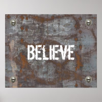 Formador de fitness "Believe" Rusty Motivación Met