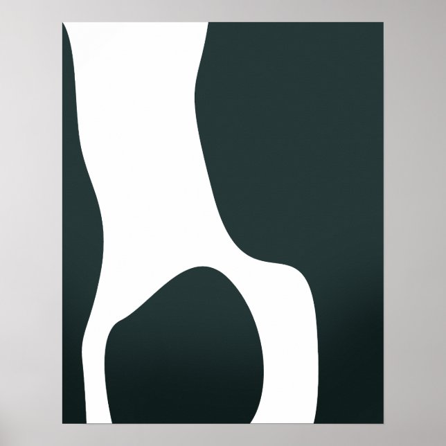 Póster Formas abstractas minimalistas (Frente)