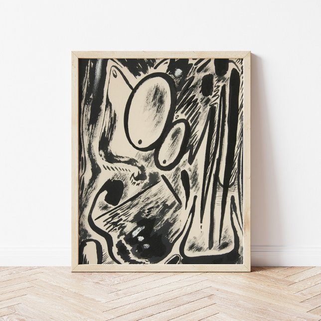 Póster Formas Abstractas | Rudolf Bauer (Subido por el creador)