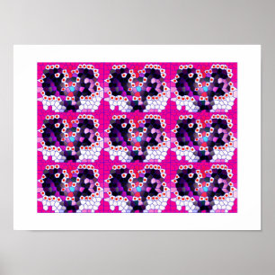 Póster Formas afortunadas