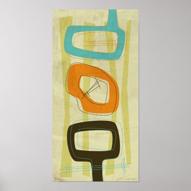 Póster Formas atómicas (Frente)