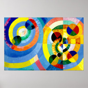 Póster Formas circulares de Roberto Delaunay