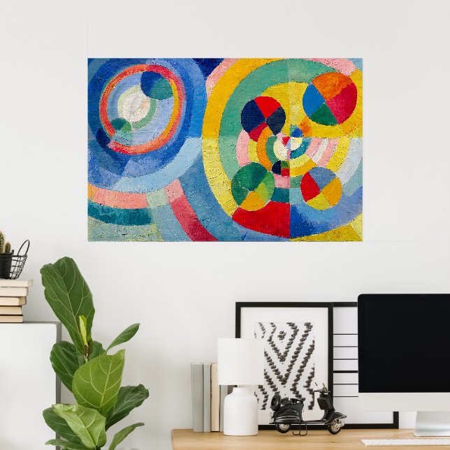Póster Formas Circulares | Robert Delaunay | (Oficina en casa)