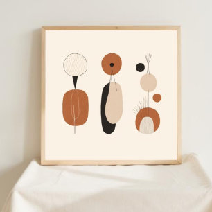 Póster Formas de equilibrio orgánico