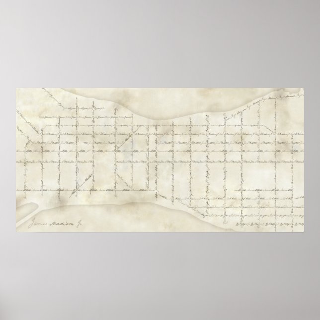 Póster Formas de los Framers de 36" x 18" (Frente)