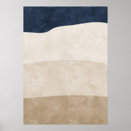 Póster Formas geométricas abstractas modernas Poster de a