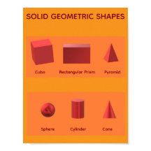 Formas Geométricas Sólidas Matemáticas STEM