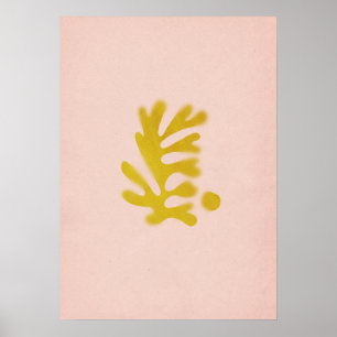 Póster Formas inspiradas en Matisse