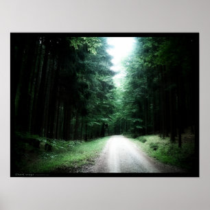 Póster Formas oscuras