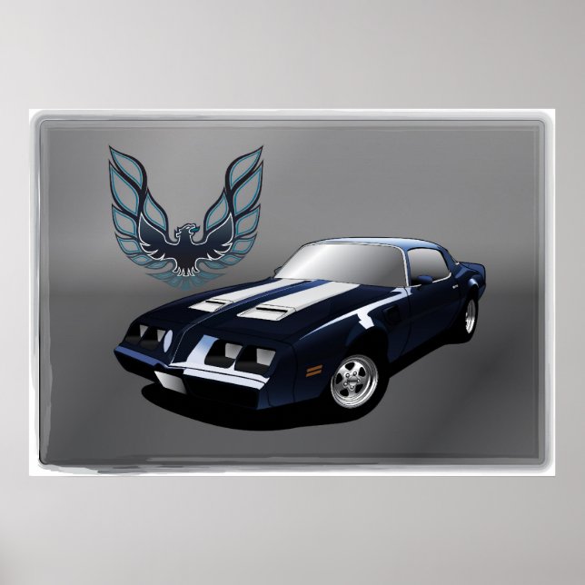 Póster Fórmula Pontiac Firebird (Frente)