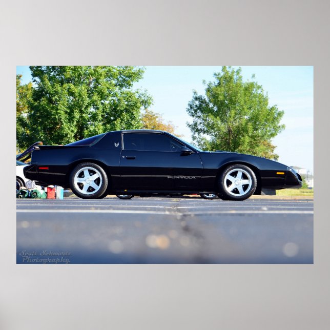 Póster Fórmula Pontiac Firebird 1991 (Frente)