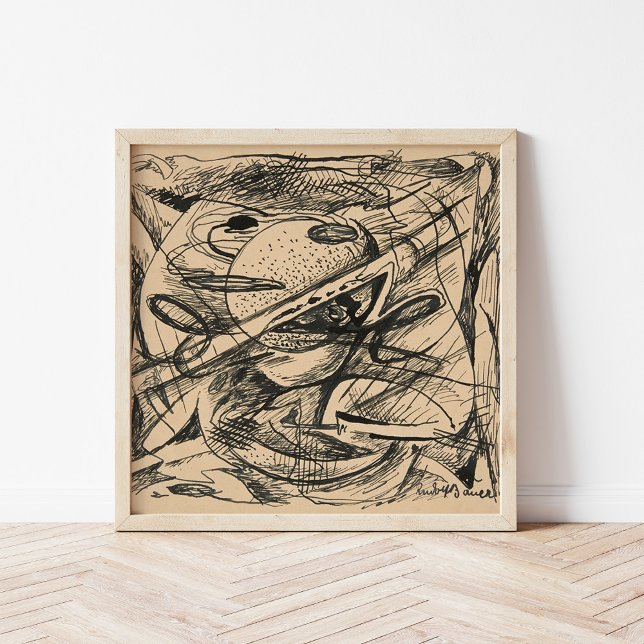 Póster Formularios abstractos | Rudolf Bauer (Subido por el creador)