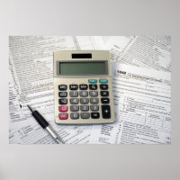 formularios de impuestos IRS con calculadora