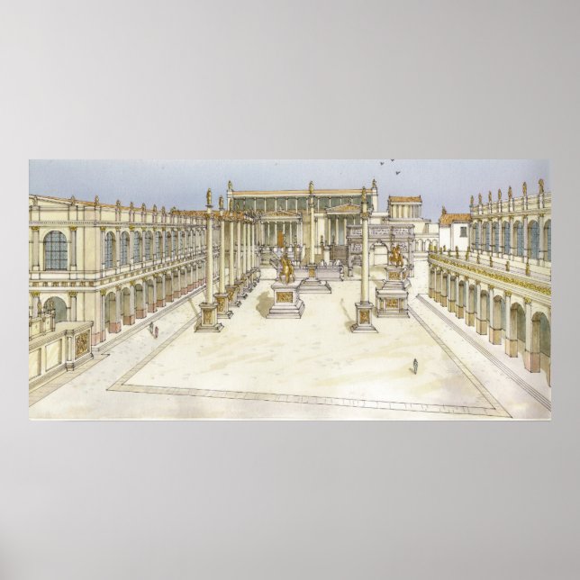 Póster Foro Imperial. Roma (Frente)