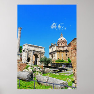 Póster foro romano
