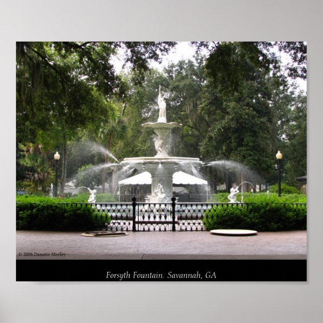 Póster Forsyth Fountain (Frente)