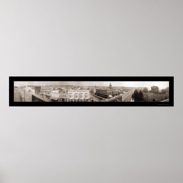 Póster Fort Bragg CA Photo 1911 (Frente)