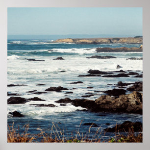 Póster Fort Bragg, costa de California.........