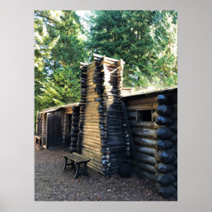 Póster Fort Clatsop, Astoria, Oregón