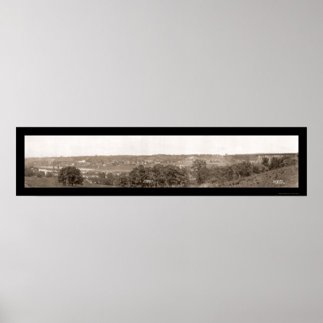 Póster Fort Dodge Iowa Photo 1907 (Frente)