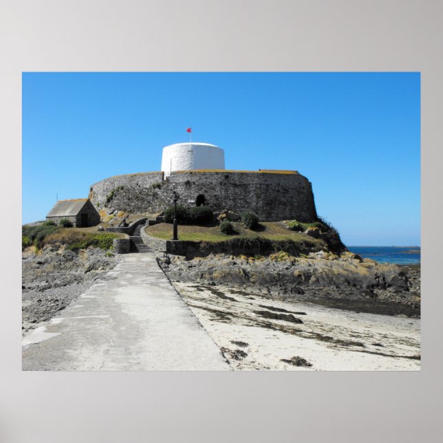 Póster Fort Gray en Guernsey (Frente)