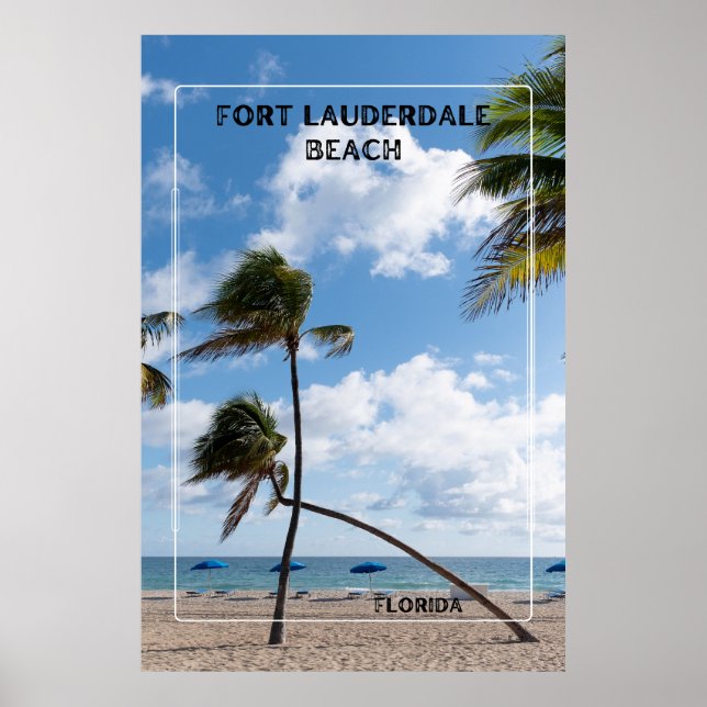Póster Fort Lauderdale Beach (Frente)