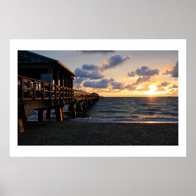Póster Fort Lauderdale Pier (Frente)