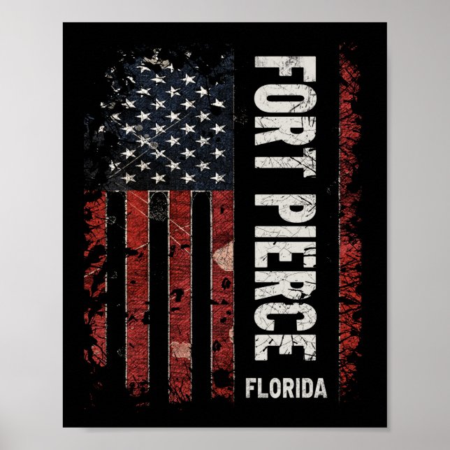 Póster Fort Pierce Florida (Frente)