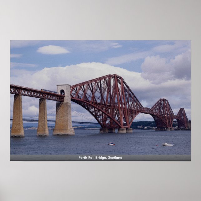 Póster Fort Rail Bridge, Escocia (Frente)