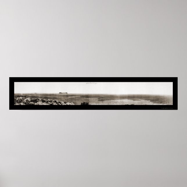 Póster Fort Rock, Oregon Photo 1911 (Frente)