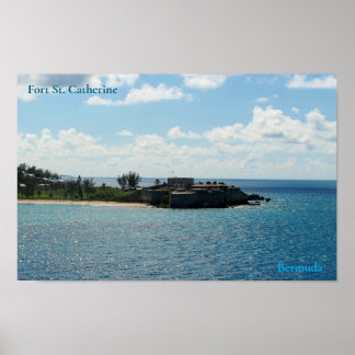 Póster Fort St. Catherine, Bermudas