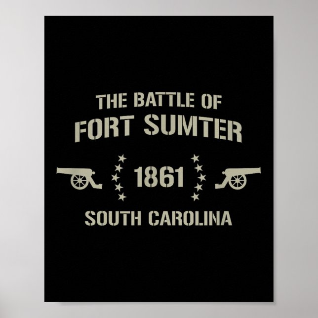 Póster Fort Sumter (Frente)
