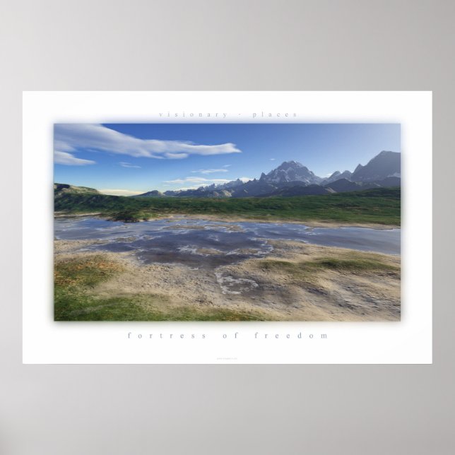 Póster fortaleza de la libertad (Frente)