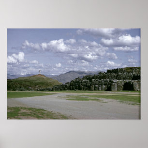 Póster Fortaleza de Sacsahuman Inca