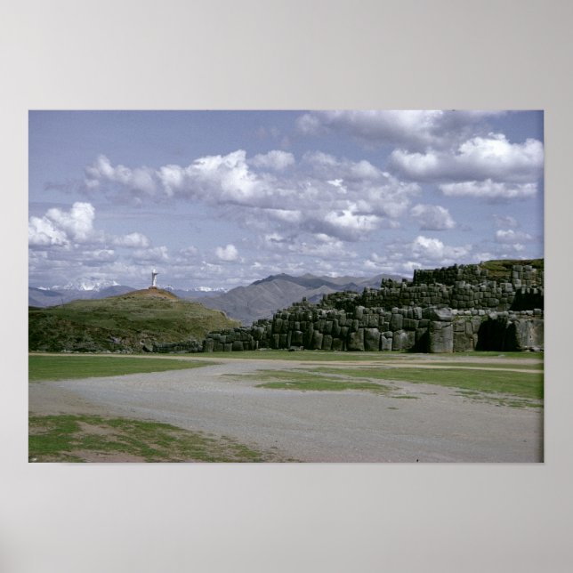 Póster Fortaleza de Sacsahuman Inca (Frente)