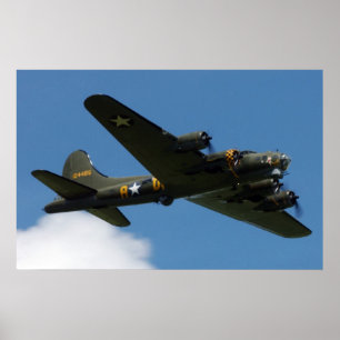 Póster Fortaleza del vuelo B-17