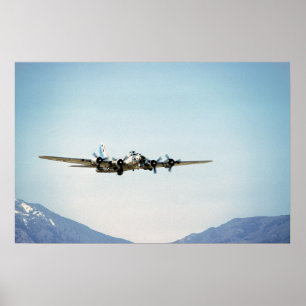Póster Fortaleza del vuelo B-17